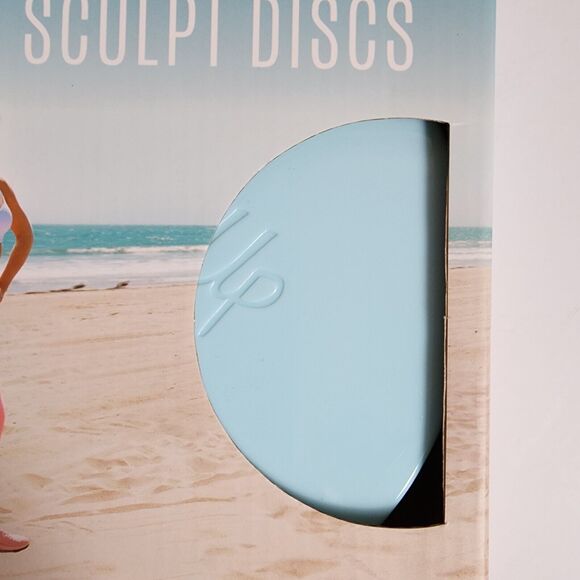 Tone It Up Slide N Sculpt Total Body Toning Discs Set of 2 New In Box - Picture 8 of 8
